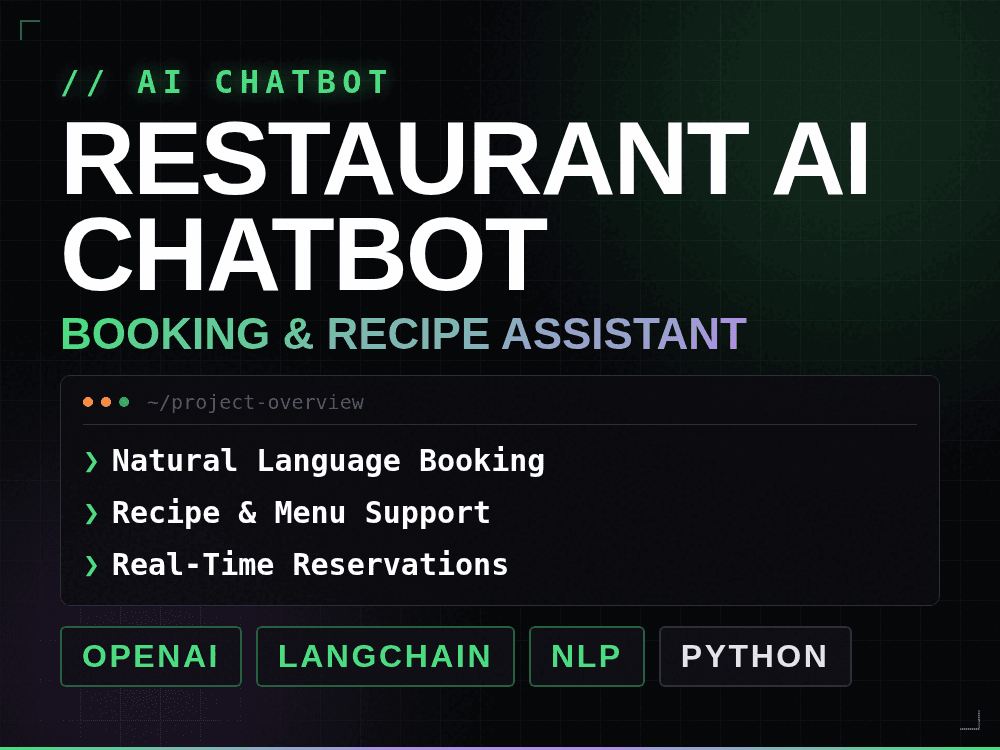 RESTAURANT AI CHATBOT